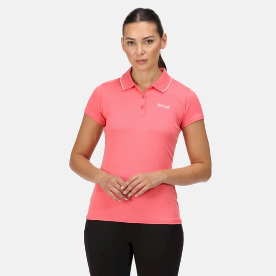 Regatta - "Maverick V" Poloshirt für Damen (Tropisches Pink) - Image 6