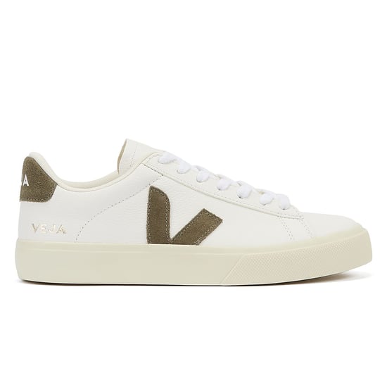 Veja Campo Extra Khaki Damen Weiß/Khaki Turnschuhe - Image 4
