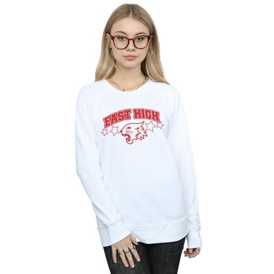 Disney Damen/Herren High School Musical The Musical Wildcat Stars Sweatshirt (weiß) - Image 3