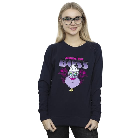 Disney - "The Little Mermaid Mum Is The Boss" Sweatshirt für Damen (Marineblau) - Image 3