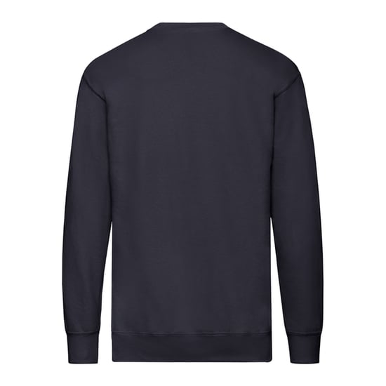Fruit of the Loom - Sweatshirt für Herren/Damen Unisex angesetzte Ärmel (Marineblau) - Image 2
