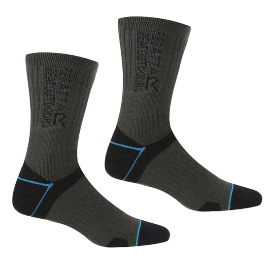Regatta - "Blister Protection II" Stiefelsocken für Damen (Schwarz/Asche) - Image 1