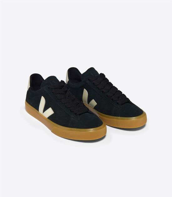 Veja Campo Wildleder Damen Schwarz Turnschuhe - Image 2