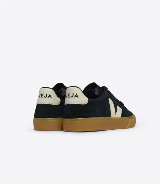 Veja Campo Wildleder Damen Schwarz Turnschuhe - Image 3