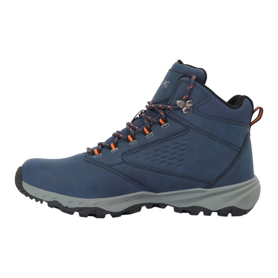 Regatta - Herren Wanderstiefel "Amble" (Dunkel-Jeansblau/Orange) - Image 3