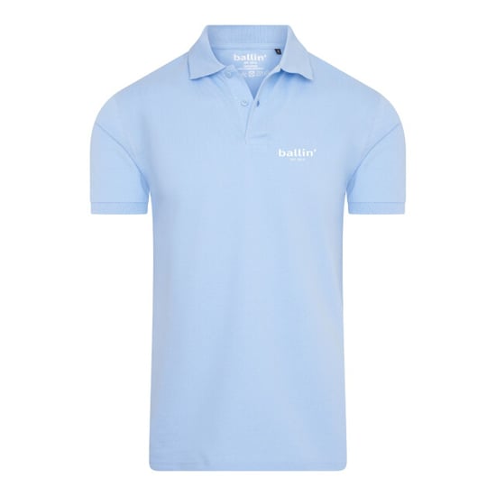 Basic Polo von Ballin Est. 2013 in der farbe Blau und in größe L. - Image 1