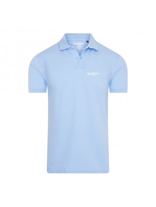 Basic Polo von Ballin Est. 2013 in der farbe Blau und in größe L. - Image 2