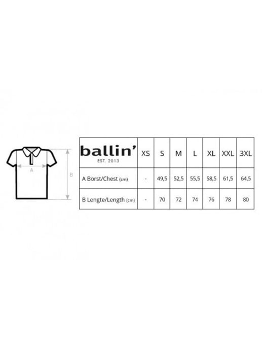 Basic Polo von Ballin Est. 2013 in der farbe Blau und in größe L. - Image 3
