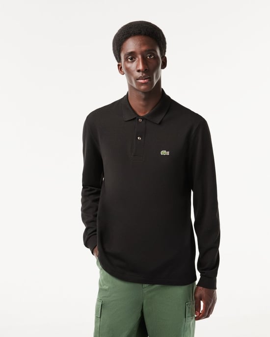 Lacoste Original L.12.12 Herren Poloshirt Langarm Baumwolle - Image 1