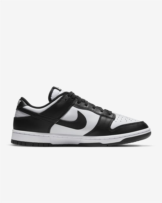 Nike Dunk Low Retro Turnschuhe Weiß/Schwarz - Image 3