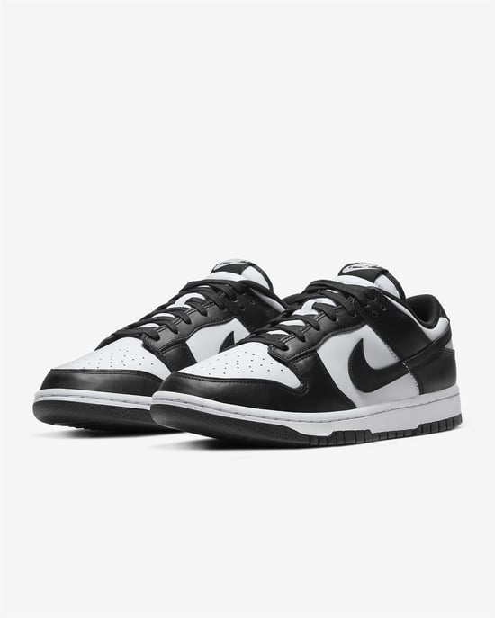 Nike Dunk Low Retro Turnschuhe Weiß/Schwarz - Image 5