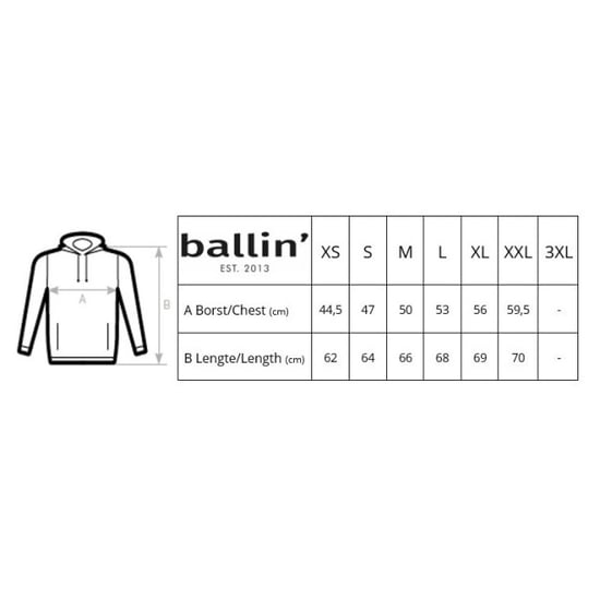 Wmn Hoodie von Ballin Est. 2013 in der farbe Weiss und in größe XL. - Image 3