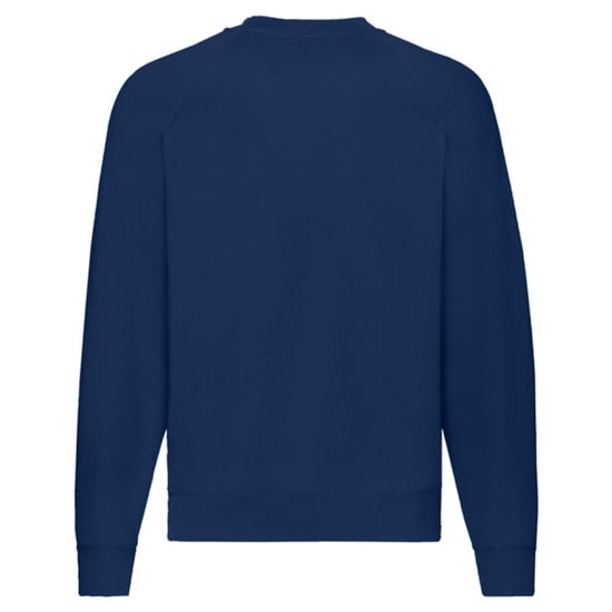 Fruit of the Loom - "Classic" Sweatshirt für Herren/Damen Unisex Raglanärmel (Marineblau) - Image 2