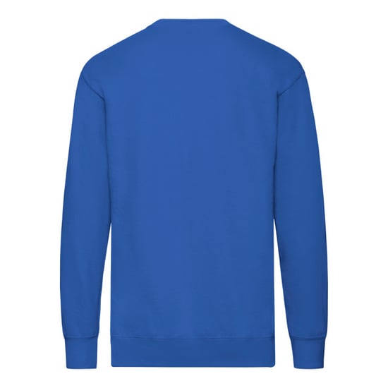 Fruit of the Loom - Sweatshirt für Herren/Damen Unisex angesetzte Ärmel (Königsblau) - Image 2