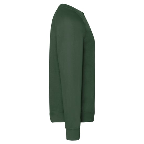 Fruit of the Loom - "Classic" Sweatshirt für Herren/Damen Unisex Raglanärmel (Flaschengrün) - Image 3