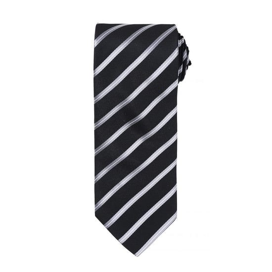 Premier - Krawatte - Sport (Schwarz/Silber) - Image 1