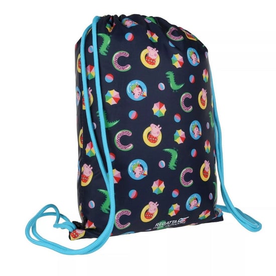 Regatta Childrens/Kids Peppa Pig Kordelzug Tasche (Marine) - Image 2