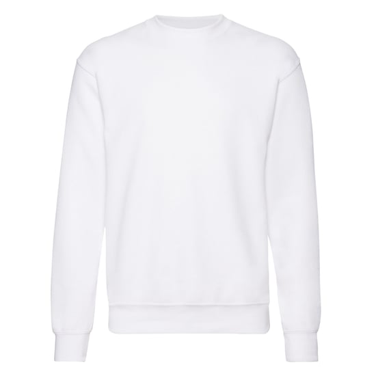 Fruit of the Loom - "Classic" Sweatshirt für Herren/Damen Unisex angesetzte Ärmel (Weiß) - Image 1