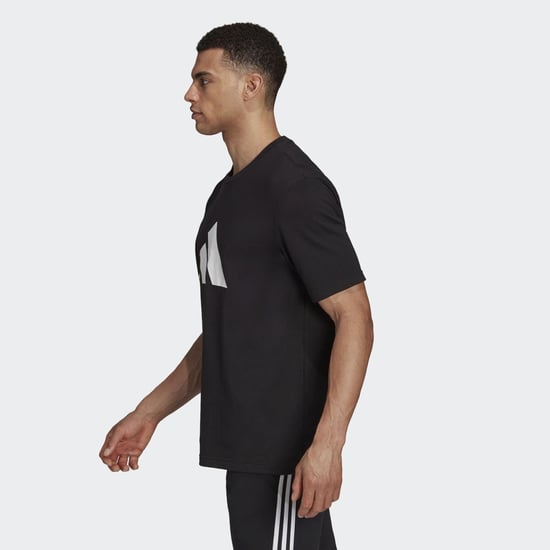T-shirt Future Icons Logo Graphic adidas Pour Homme en Noir - Image 3