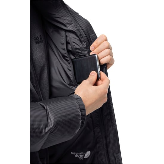 DNA Tundra XT Down Jacket von Jack Wolfskin in der farbe Schwarz und in größe XXL. - Image 4