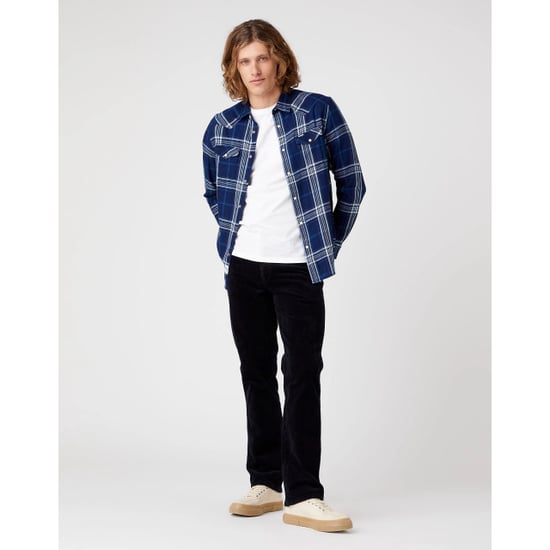 Wrangler - WESTERN SHIRT DARK INDIGO REGULAR FIT - Image 5
