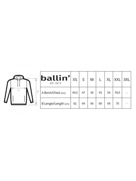 Panter Block Hoodie von Ballin Est. 2013 in der farbe Weiss und in größe XL. - Image 3