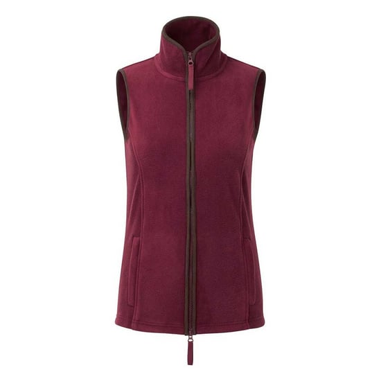 Premier - "Artisan" Weste für Damen (Burgunderrot/Braun) - Image 1