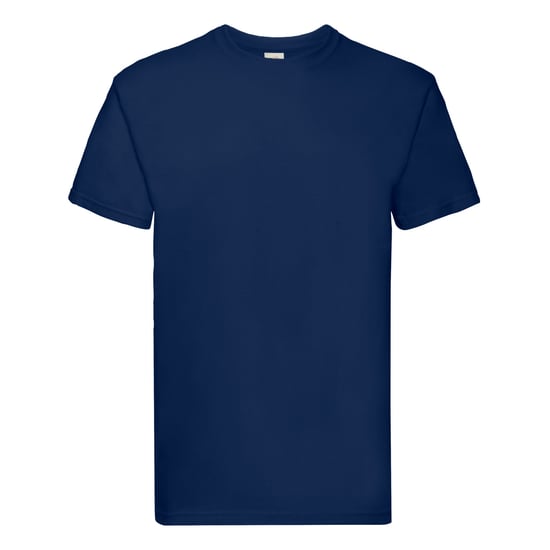 Fruit of the Loom - "Super Premium" T-Shirt für Herren/Damen Unisex (Marineblau) - Image 1