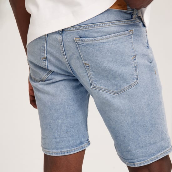 Selected Shorts Alex Slim Short Blau - Image 3