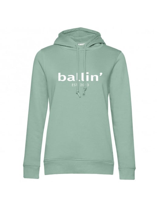 Wmn Hoodie von Ballin Est. 2013 in der farbe Grun und in größe XXL. - Image 3