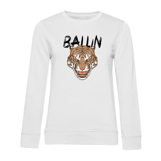 Tiger Sweater von Ballin Est. 2013 in der farbe Weiss und in größe S. - Image 1