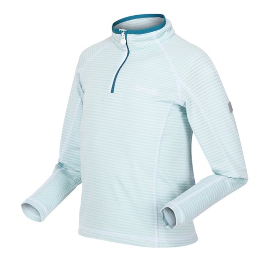 Regatta - "Berley" Fleece-Oberteil mit halbem Reißverschluss für Kinder (Meer Dunst) - Image 2