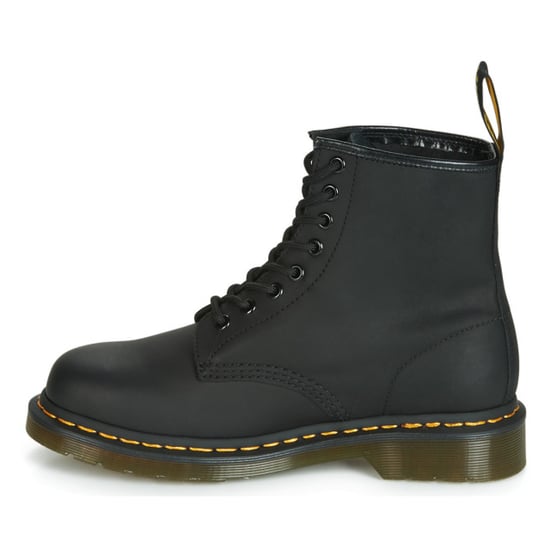 Dr. Martens Laars 1460 Schwarz fettige Stiefel Schwarz - Image 3