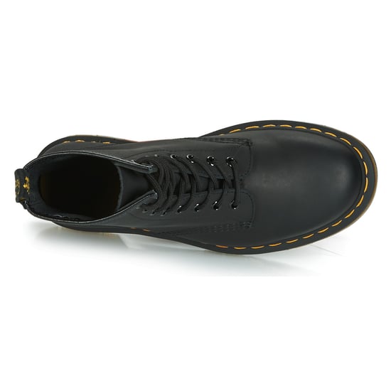 Dr. Martens Laars 1460 Schwarz fettige Stiefel Schwarz - Image 4