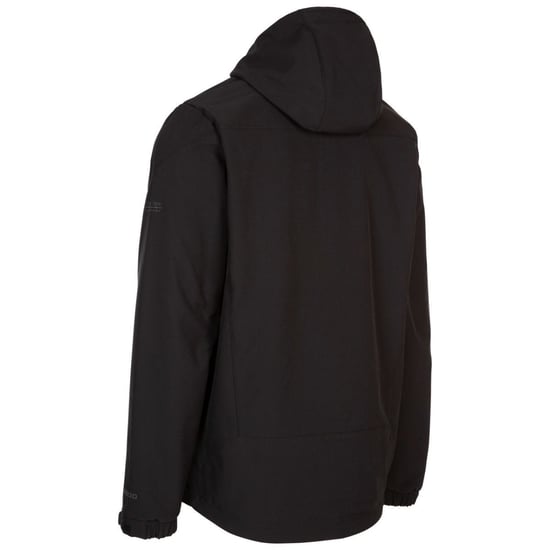 Trespass Herren Marlon Soft Shell Jacke (Schwarz) - Image 2
