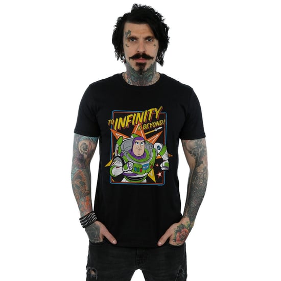 Disney Herren Toy Story 4 Buzz bis zur Unendlichkeit T-Shirt (schwarz) - Image 2