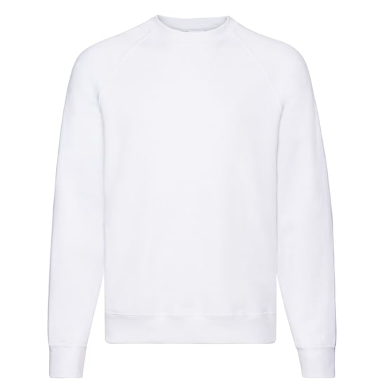 Fruit of the Loom - "Classic" Sweatshirt für Herren/Damen Unisex Raglanärmel (Weiß) - Image 1