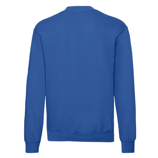 Fruit of the Loom - "Classic" Sweatshirt für Herren/Damen Unisex angesetzte Ärmel (Königsblau) - Image 2