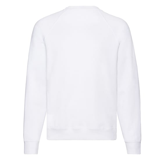 Fruit of the Loom - "Classic" Sweatshirt für Herren/Damen Unisex Raglanärmel (Weiß) - Image 2