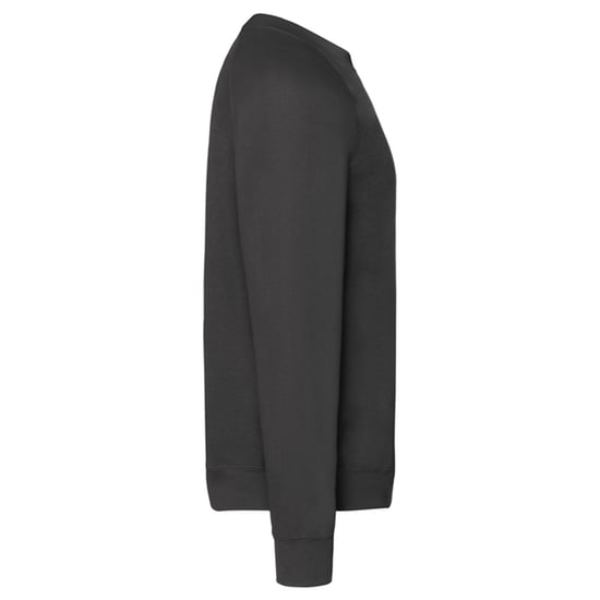Fruit of the Loom - "Classic" Sweatshirt für Herren/Damen Unisex Raglanärmel (Schwarz) - Image 3