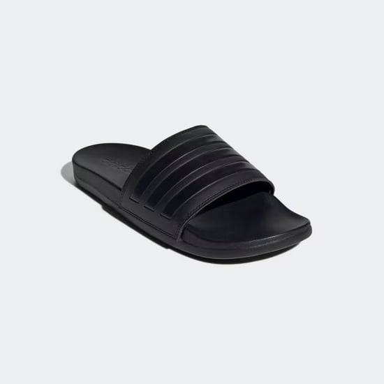 Men's adidas Originals Adilette Comford Sliders in Black - Image 2