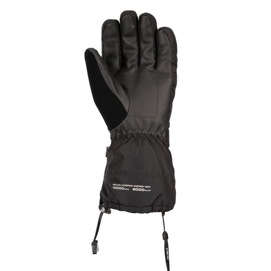 Trespass - Herren/Damen Unisex Skihandschuhe "Lindley", DLX (Schwarz) - Image 2