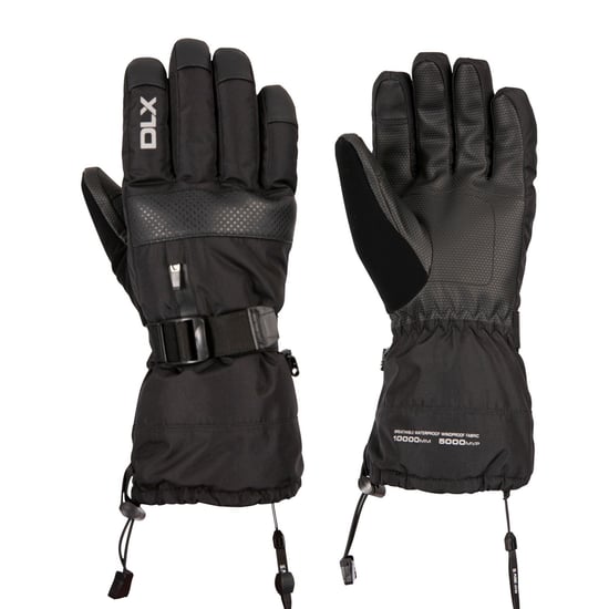 Trespass - Herren/Damen Unisex Skihandschuhe "Lindley", DLX (Schwarz) - Image 3