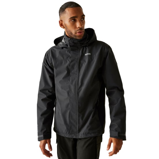 Regatta - "Matt II" Jacke, wasserfest für Herren (Schwarz) - Image 4