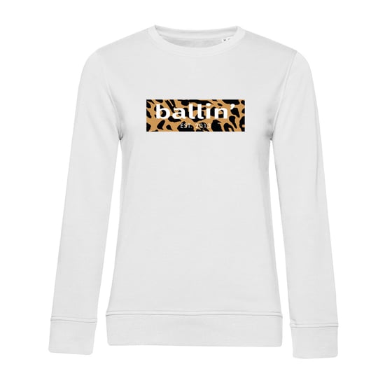 Panter Block Sweater von Ballin Est. 2013 in der farbe Weiss und in größe S. - Image 1