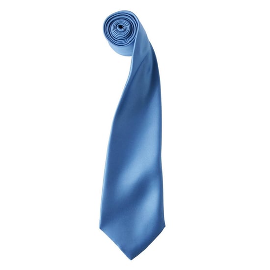 Premier - "Colours Collection" Krawatte (Mittelblau) - Image 1