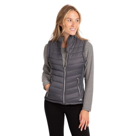 Trespass Womens/Ladies Elanora Gepolstertes Gilet (Carbon) - Image 5