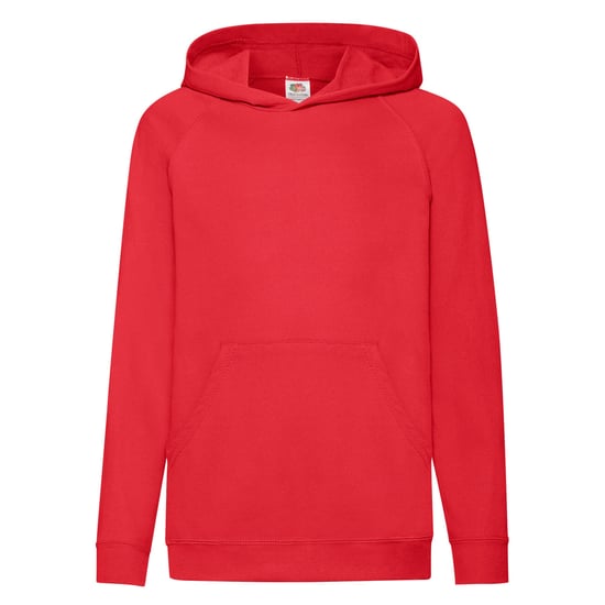 Fruit of the Loom - Kapuzenpullover für Kinder (Rot) - Image 1