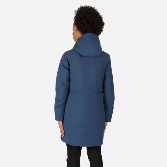 Regatta Womens/Ladies Yewbank II Wasserdichter Parka (Dark Denim) - Image 3