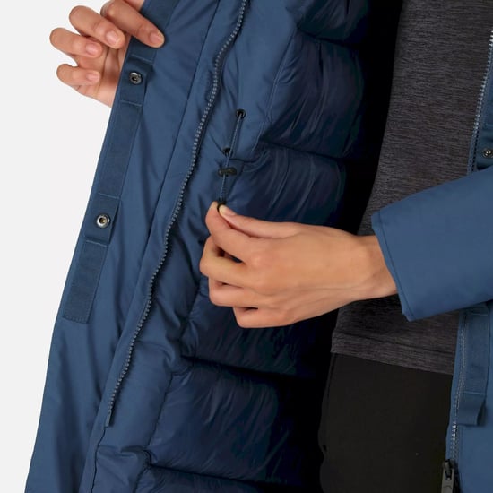 Regatta Womens/Ladies Yewbank II Wasserdichter Parka (Dark Denim) - Image 5